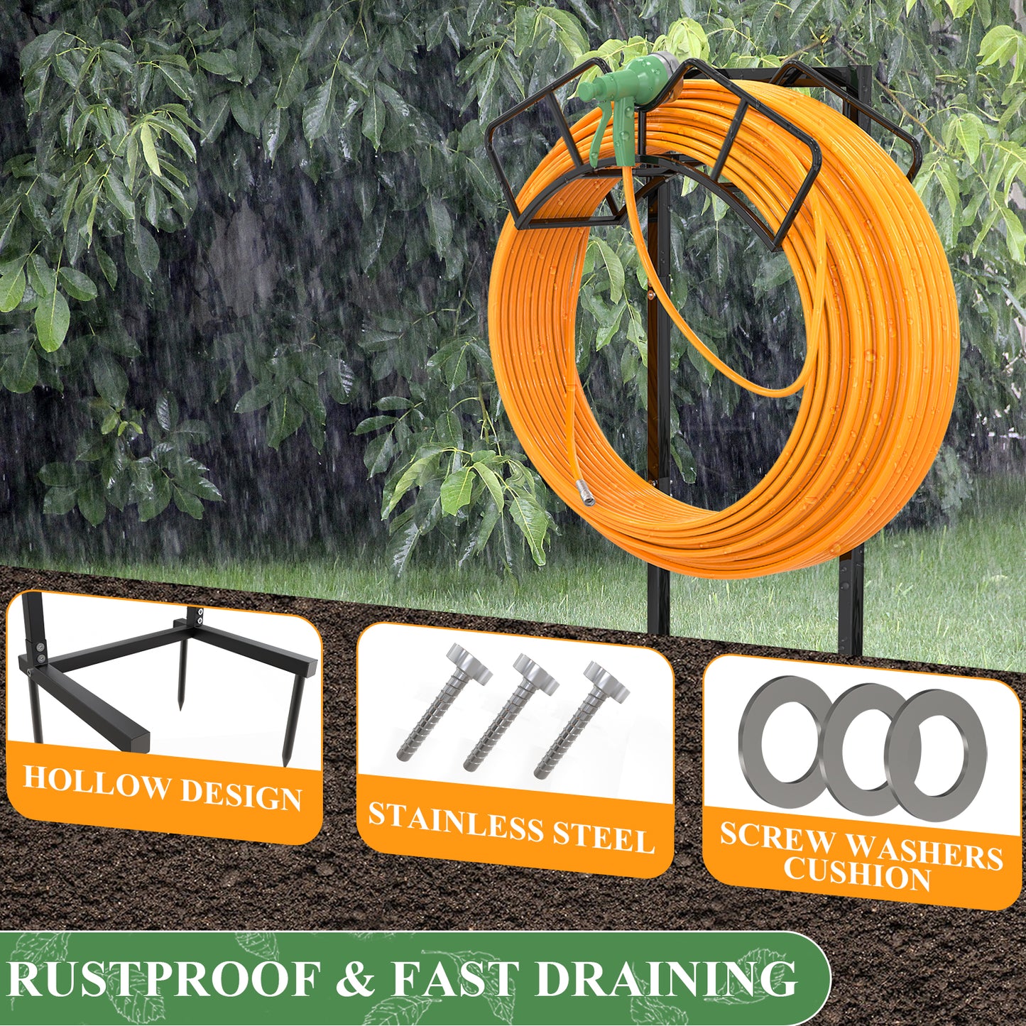 Super Stable Garden Hose Holder