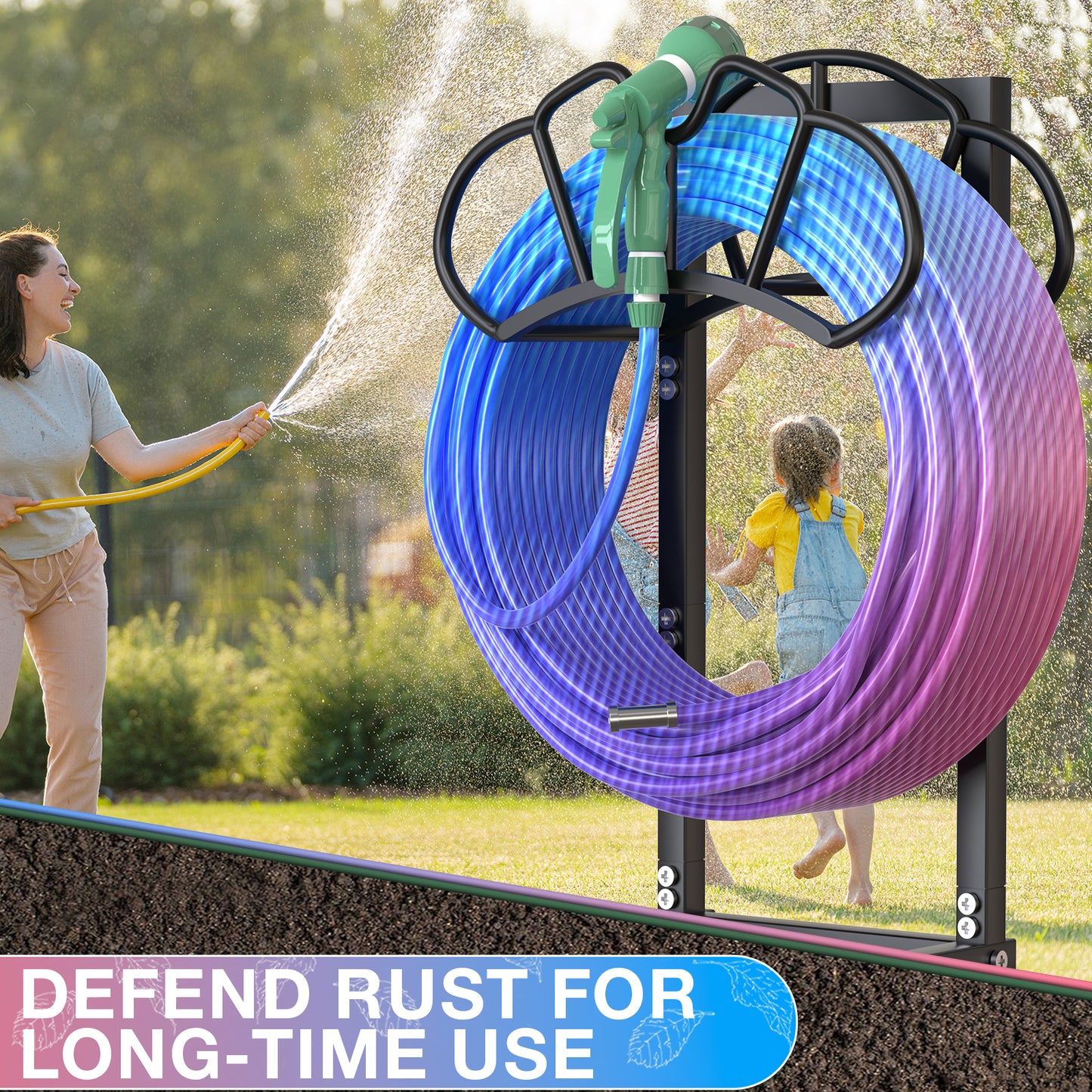 New Garden Hose Holder