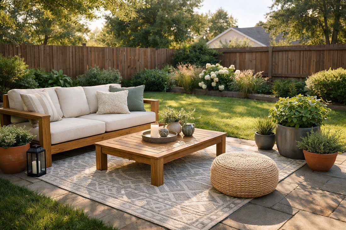 Creating a Comfortable Outdoor Living Space: Garden Furniture and Décor Tips
